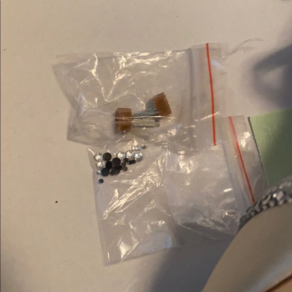 Badgley Mischka Roxy rhinestone heels - Picture 6 of 8